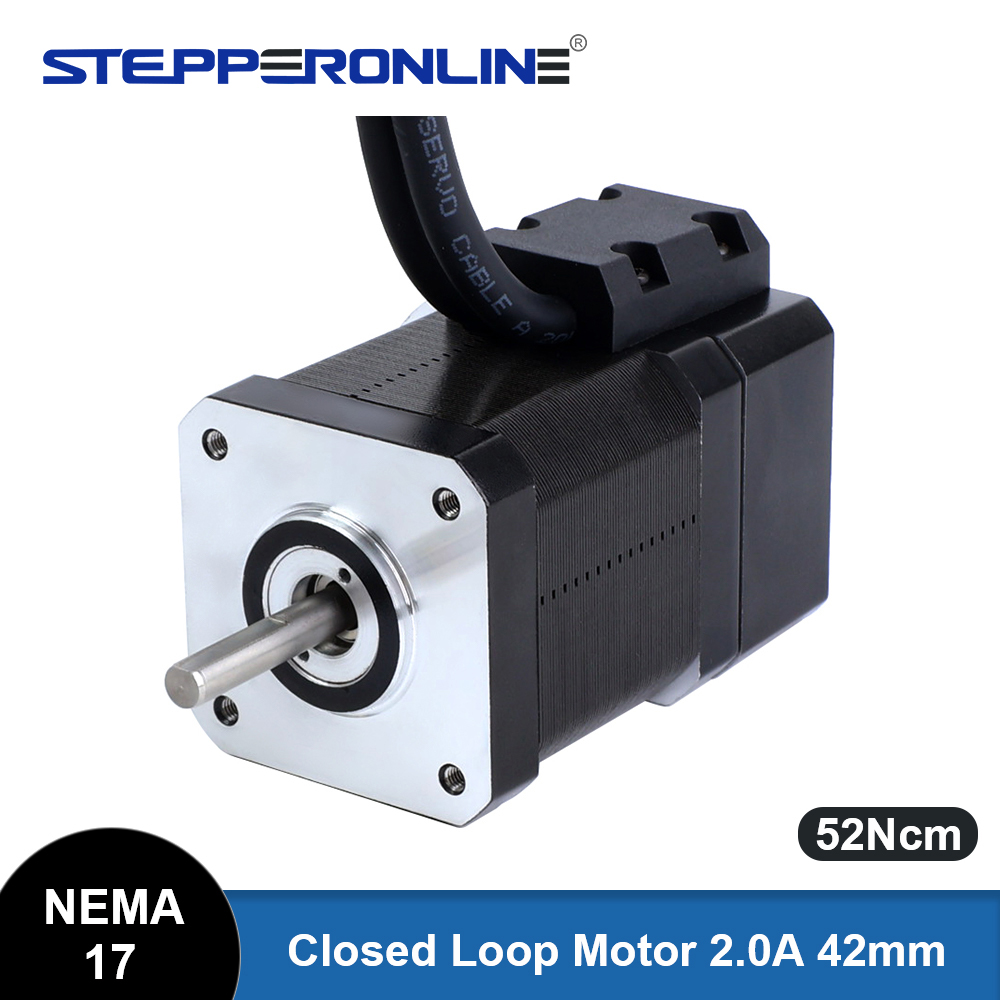 Closed Loop Stepper Motor Nema 17 - STEPPERONLINE Nema 17 kapalı döngü Step