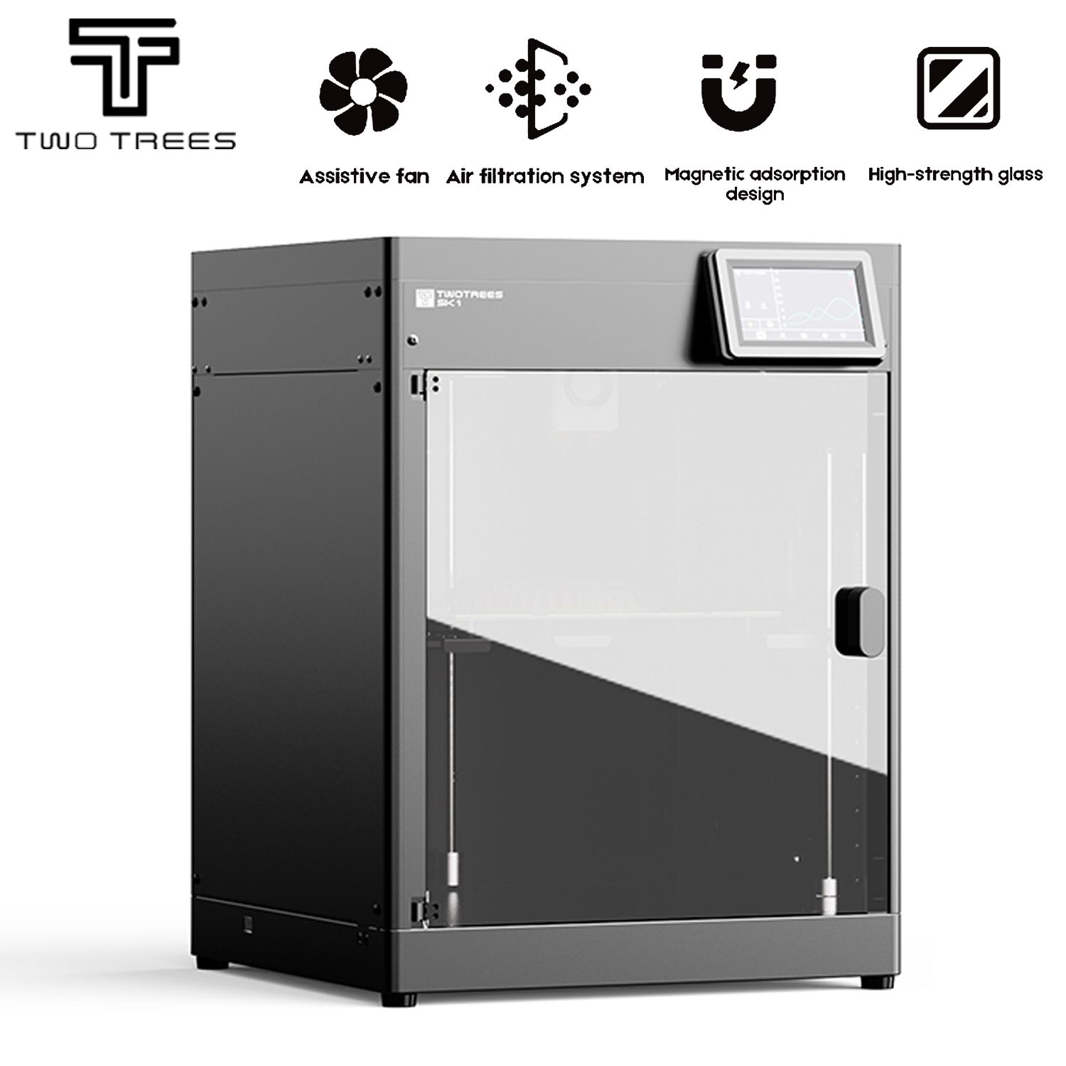 Corexy 3D Printer Kit - TwoTrees SK1 Hızlı Baskı 700mm/s Yüksek