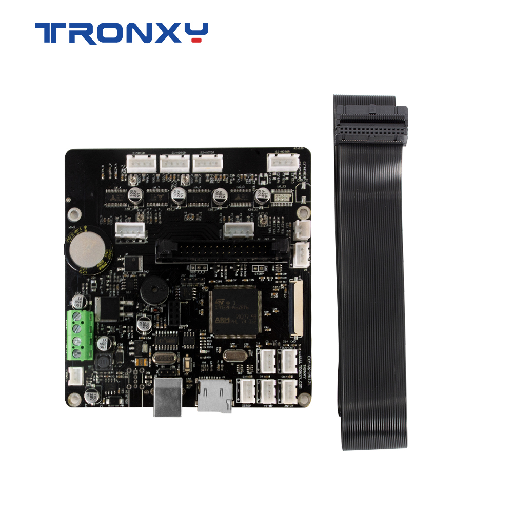 Corexy 3D Printer Kit - Tronxy Orijinal Sessiz Anakart Tel Kablo