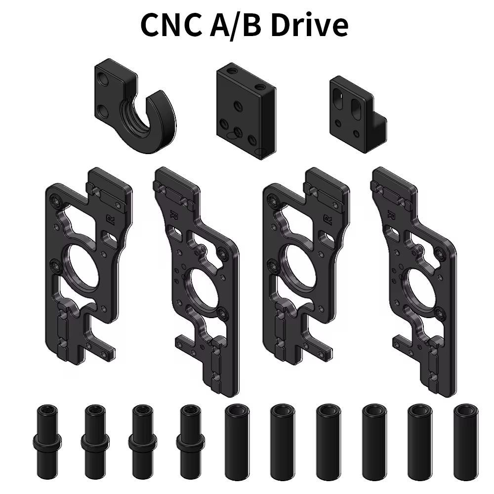 Voron 2.4 Trident CNC Hollow X - Voron Trident Full Kit incelemesi ve fiyatı