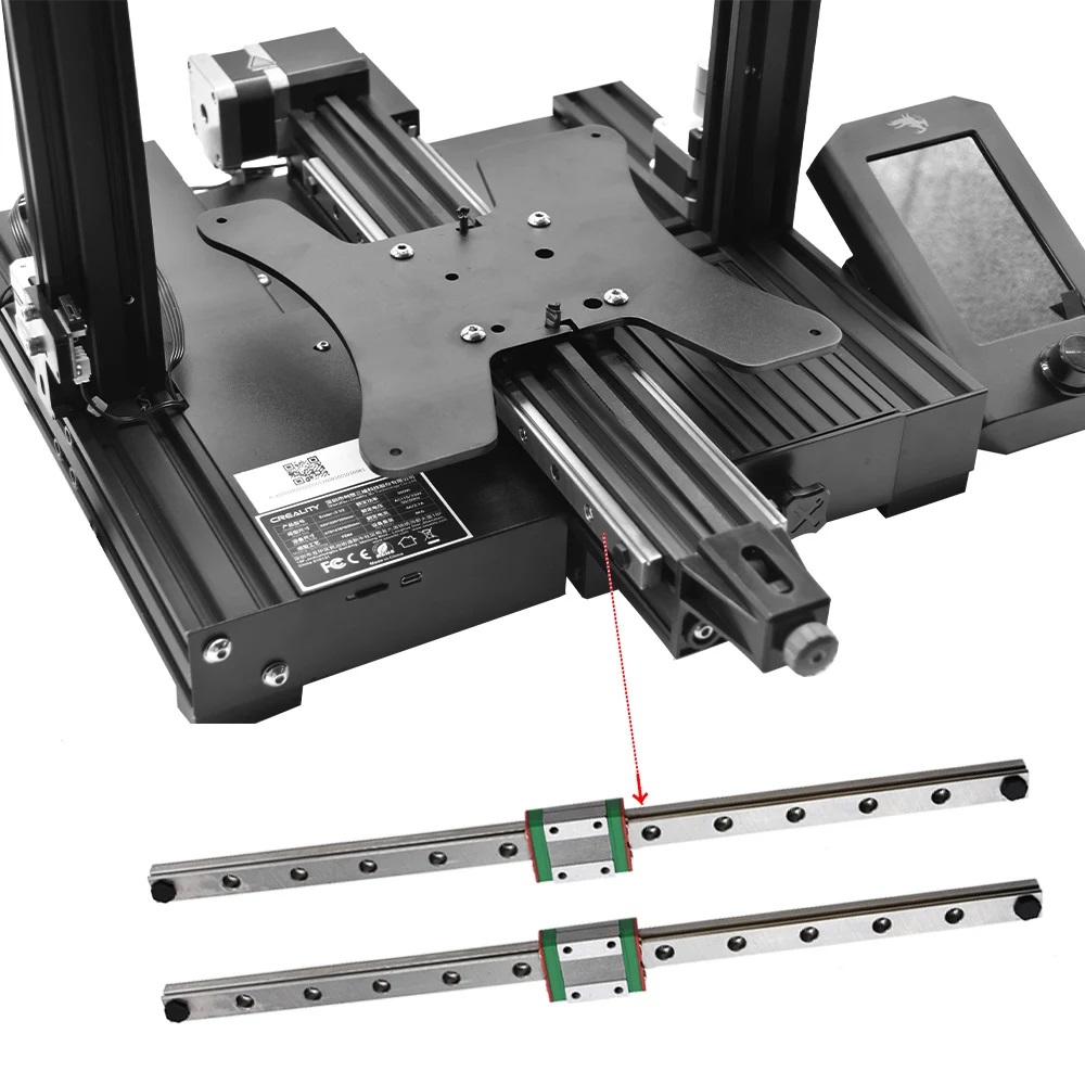 Y-AXIS Çift Lineer Ray Kiti MG - Linear Rail Mgn12H Set incelemesi ve fiyatı