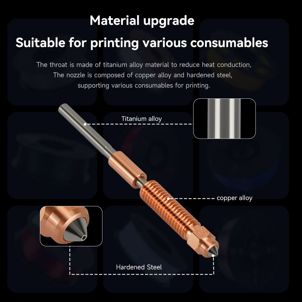 2025 YENİ Hotend Creality K1C  - High Flow Ceramic Hotend incelemesi ve fiyatı