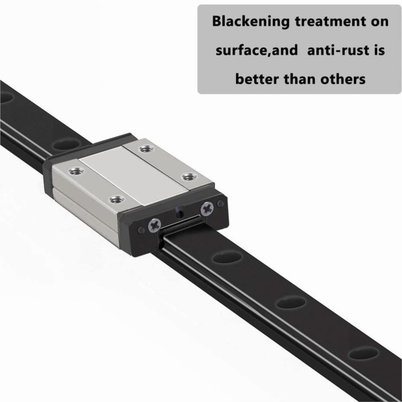1 adet siyah MGN7 MGN9 MGN12 M - Linear Rail Mgn12H Set incelemesi ve fiyatı
