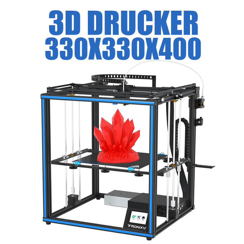 2016 X5SA Impressora 3D yazıcı - Corexy 3D Printer Kit incelemesi ve fiyatı