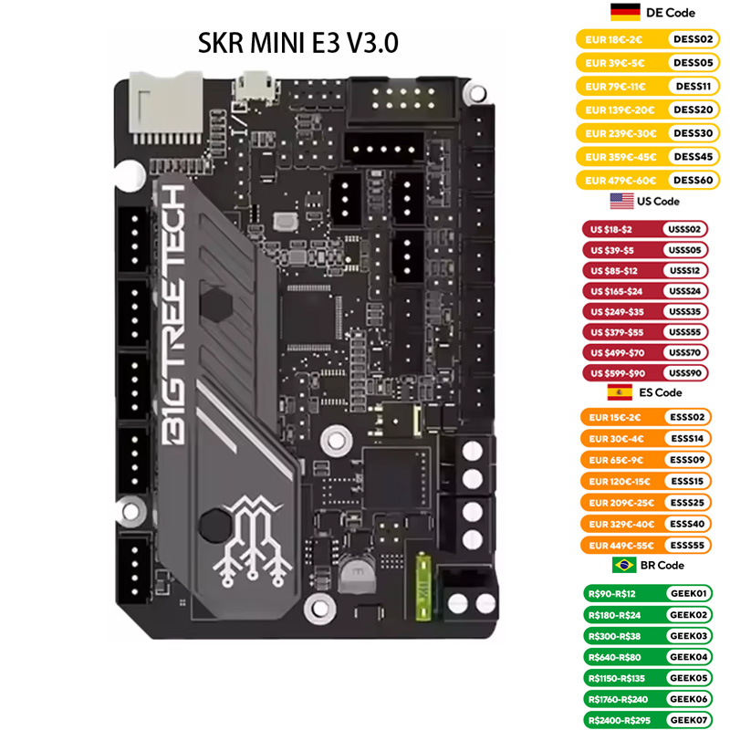 BIGTREETECH SKR MINI E3 V3.0 3 - Corexy 3D Printer Kit incelemesi ve fiyatı