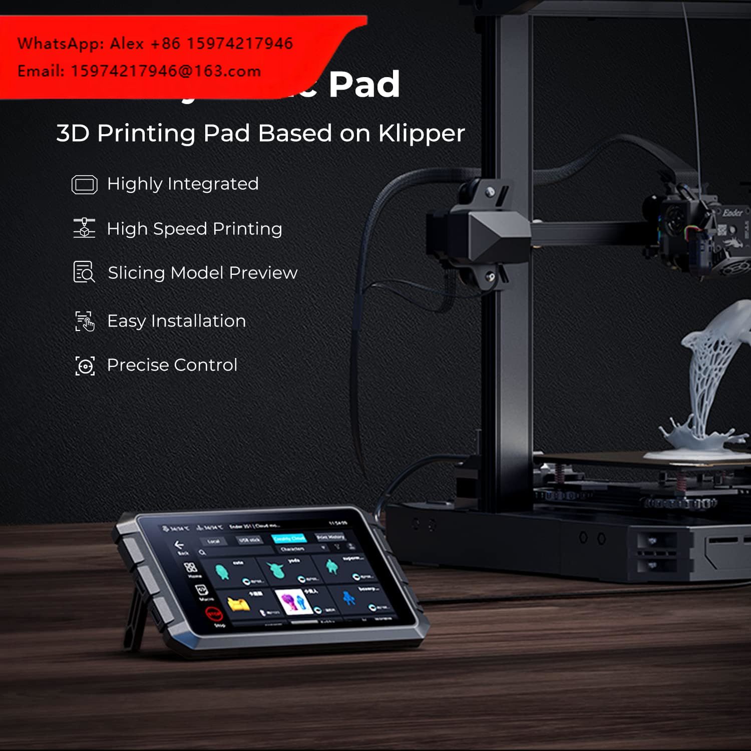Creality Sonic Pad T800 7 İnç  - Klipper Pad 7 Inch incelemesi ve fiyatı
