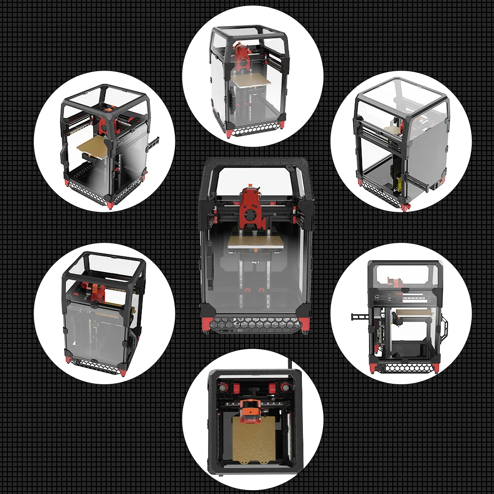 Toptan Fiyat V0.1 V1.2 Kapalı  - Corexy 3D Printer Kit incelemesi ve fiyatı